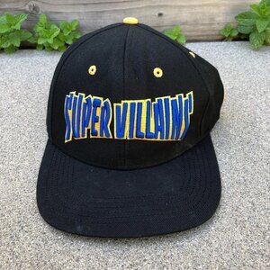 DUNK CONTEST SUPER VILLAINS Snapback Hat Men's Loyal to the Loud Black Wool